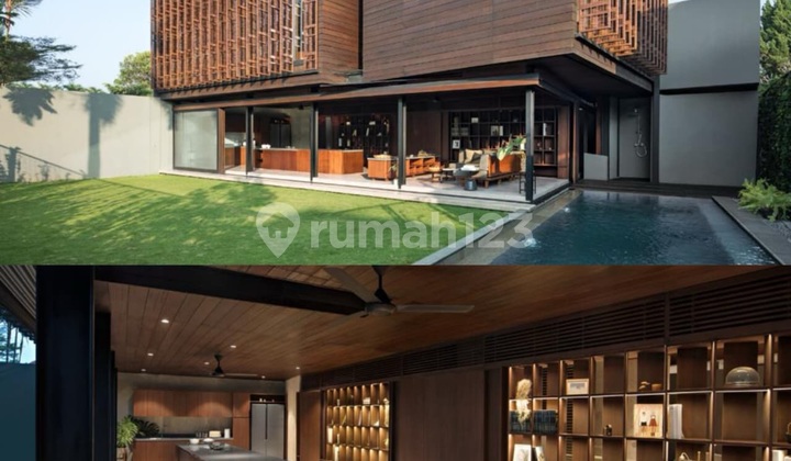 Rumah Kayu Mewah di Rancamaya dengan View Terbaik dan Udara Sejuk