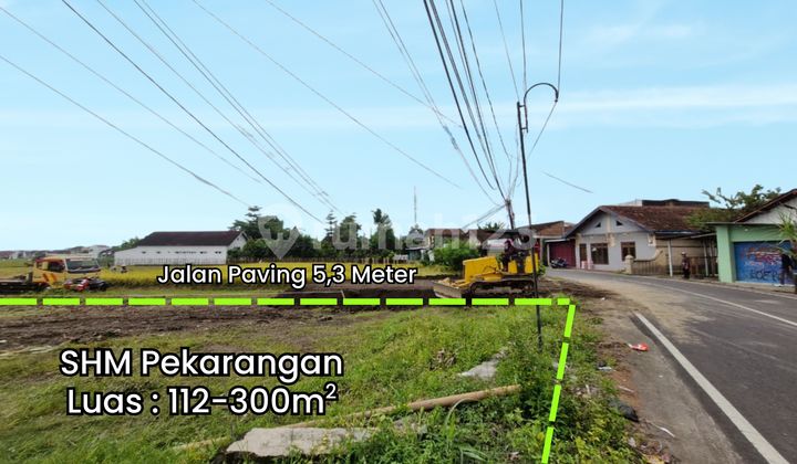 Land by the Main Road Suitable for Building Villas & Boarding Houses, 7 Minutes to UMY Campus Land by the Main Road Suitable for Building Villas & Boarding Houses, 7 Minutes to UMY Campus