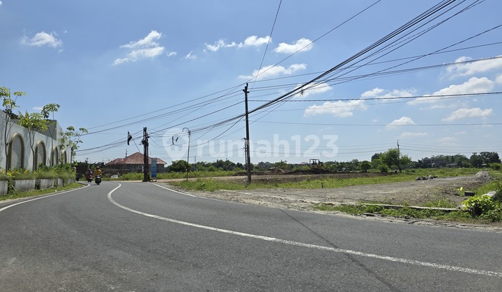 Tanah Godean Termurah, di Tepi Jalan Raya KM 7