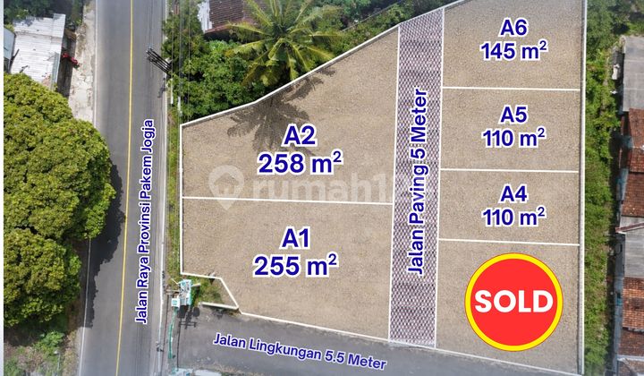 Tanah Strategis Jogja, Hanya 4 Menit Raminten, SHM Pekarangan Tanah Strategis Jogja, Hanya 4 Menit Raminten, SHM Pekarangan