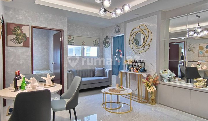 Dijual: Apartemen Medit 2 Tipe 2+1 BR - Fully Furnished & Akses Langsung Mall!