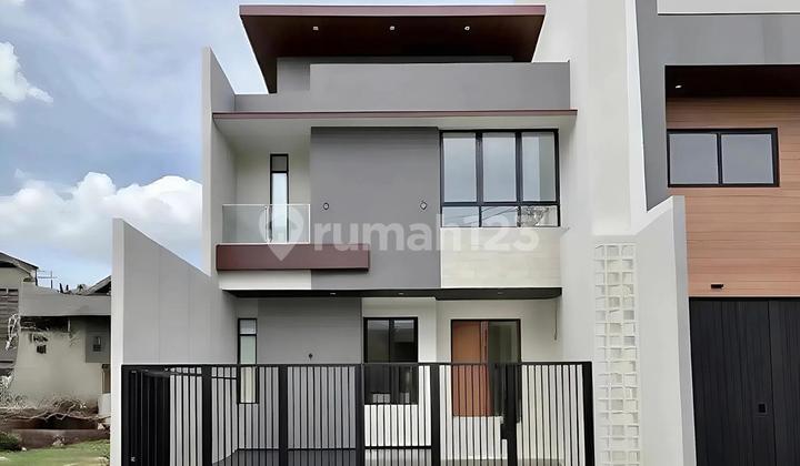 Rumah Baru 2 Lantai SHM Taman Villa Meruya - 3+1 KT, Carport 2 Mobil, Harga Turun 3.6M!