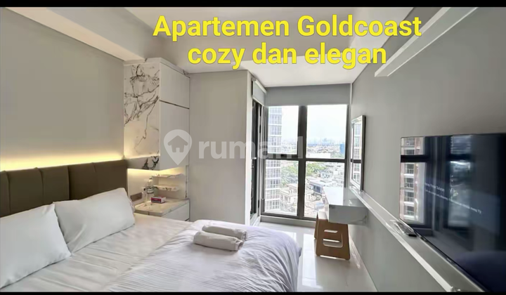 Disewakan Apartemen Goldcoast 1 Bedroom Full Furnished