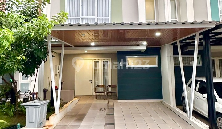 Dijual Rumah Summarecon Serpong Agnesi Symphonia Semi Furnish Cantik