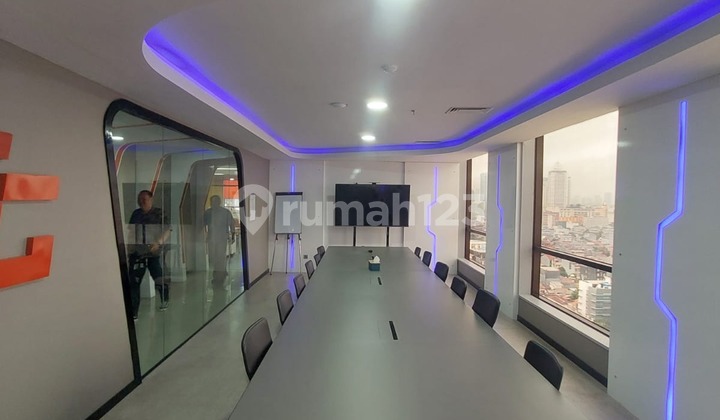 For Rent Office Thamrin Fully Furnished Capacity 100 Employees