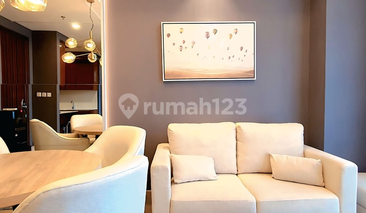 South Hills 2 Bedroom 87Sqm High Floor Furnished Kitchen Set Private Elevator Fast Sale South Jakarta 2