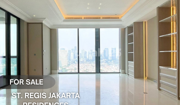 For Sale St Regis Residences Jakarta 3Br 373Sqm High Floor Semi Furnished 29M South Jakarta Negotiable