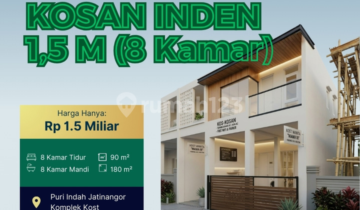 1.5 Million Boarding House, 2 Floors, Near ITB Unpad University Jatinangor 1.5 Million Boarding House, 2 Floors, Near ITB Unpad University Jatinangor