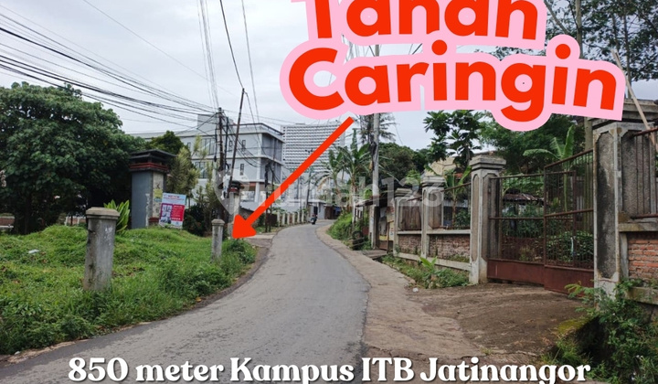 3 Minutes to ITB Campus - 130 M2 Land Beside Caringin Road Jatinangor
