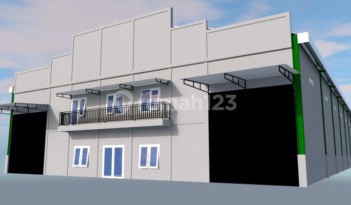 Gudang di jual di kawasan industri candi, luas 2100 m2 2