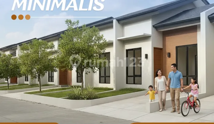 Rumah Minimalis Bebas Banjir Dalam Cluster bisa KPR Rumah Minimalis Bebas Banjir Dalam Cluster bisa KPR
