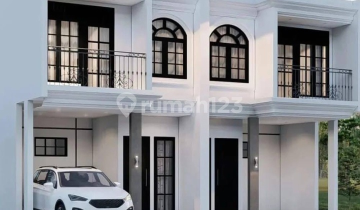 Rumah Mewah Klasik 2 Lantai di Jl H Icang Kelapa Dua Depok 2