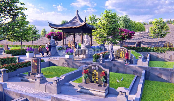 Tanah Makam 72M Cicilan Tanpa Bunga, 827Jt'an di Lestari Memorial Park di Tanggerang