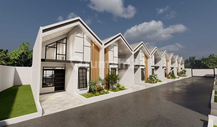 Rumah Cluster 1Lantai Free Disain dan Free Biaya Surat