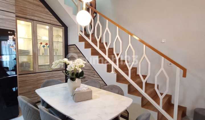 (204) Rumah Mewah Nyaman Fully Furnished di Cluster Favorite Bintaro 2