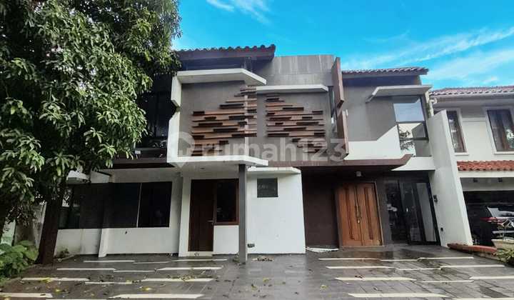 Hot Sale Beautiful House in Puri Bintaro Facing Green Park, Rare Find