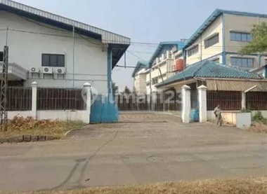 Dijual Ex Pabrik di Kawasan Industri Cikupa Tangerang Akses 40 Ft