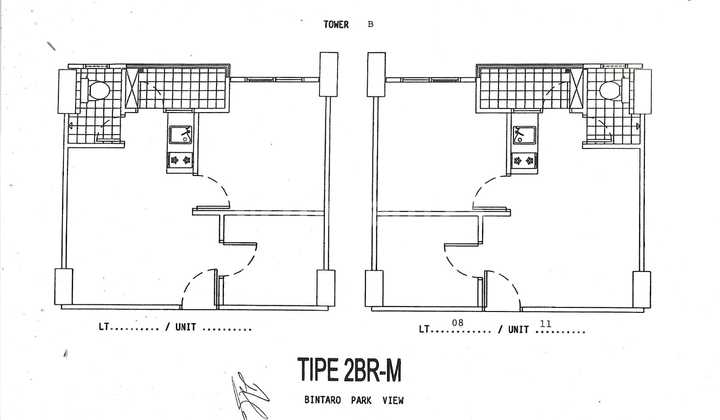 Apartemen Bintaro Park View Termurah Akses Tol Jor Apartemen 2