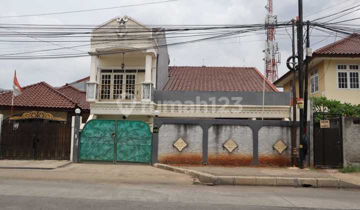 Rumah Mewah Pinggir Jalan Bukit Cinere Dekat Tol Desasari 2