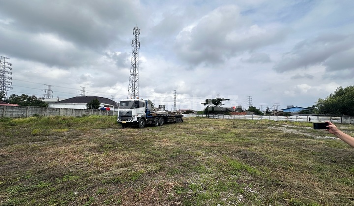 Siap Pakai Lahan Kavling Marunda 2500M2 Cocok untuk Pool Container