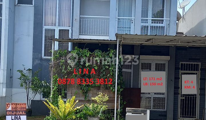 Di Jual Rumah Siap Huni - Lokasi Strategis di Kota Wisata Cibubur