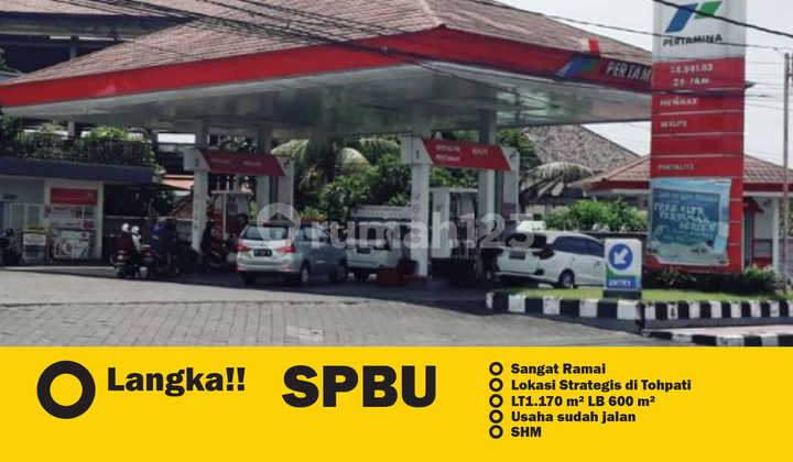 For Sale Gas Station SHM in East Denpasar Tohpati Very Busy
