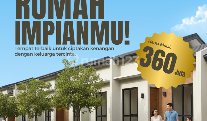 House with Toll Access in Cimanggis, KPR Installments from 2 Million. 1