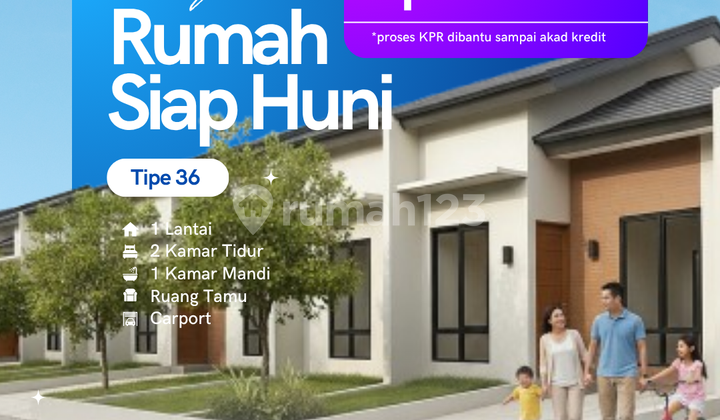 Rumah Minimalis Siap Huni Akses Tol Bebas Banjir bisa KPR Rumah Minimalis Siap Huni Akses Tol Bebas Banjir bisa KPR