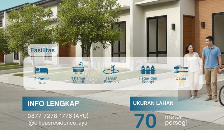 Rumah Minimalis Siap Huni Dekat Cibubur Sudah SHM