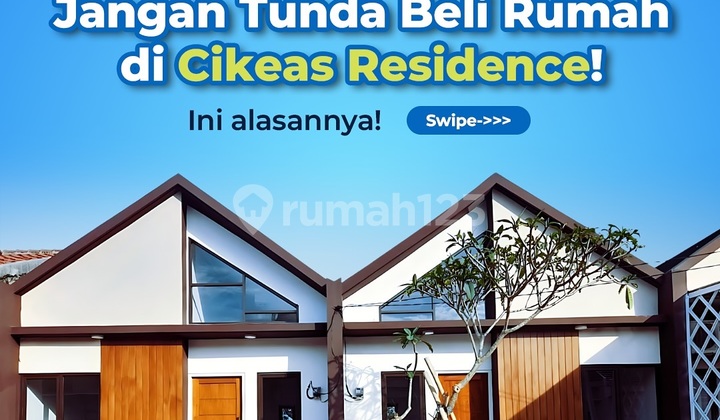 Flood-Free Residence Near Cimanggis Toll Road, 2 Million, SHM