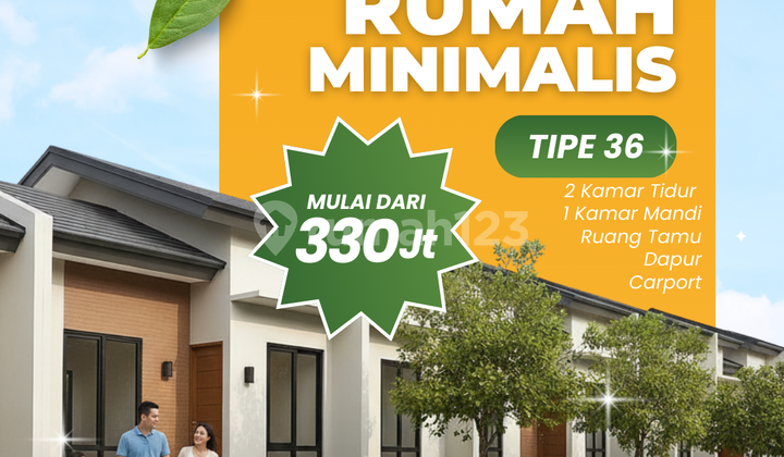 Free Biaya KPR SHM Rumah Ready Bebas Banjir 2Jutaan