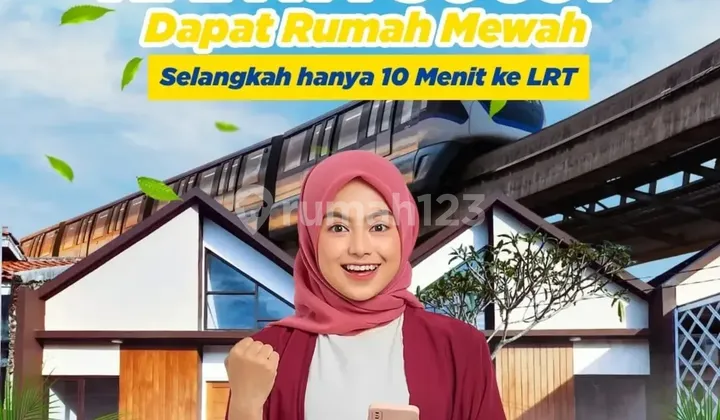 Rumah Scandinavian Punya Ceiling Tinggi! Cicilan 2Jutaan Aja