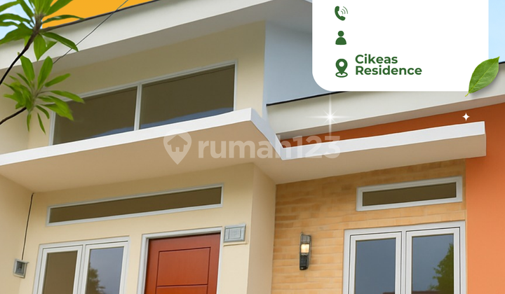 Ready Mezzanine House 6.2M Mortgage SHM Free Fees in Cibubur