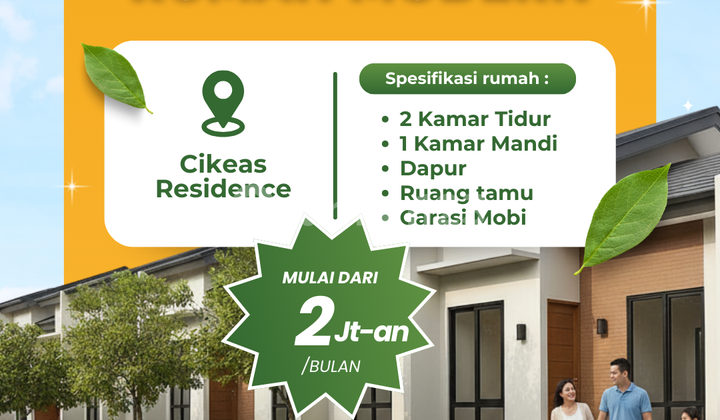 Hunian Minimalis Bebas Banjir Only 20 Juta All In Sampai Akad!
