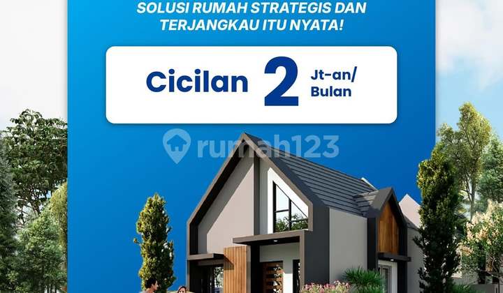 Siap Huni Rumah Minimalis Scandinavian Cuma 2Jutaan Perbulan