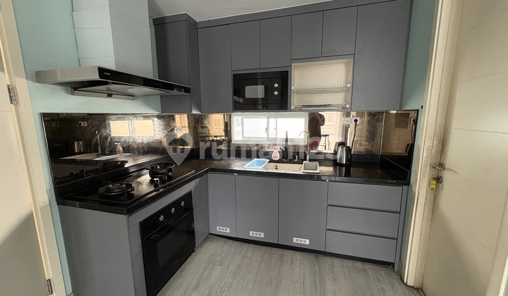 2 Bed Full Furnished Rainbow Springs Condovillas Gading Serpong