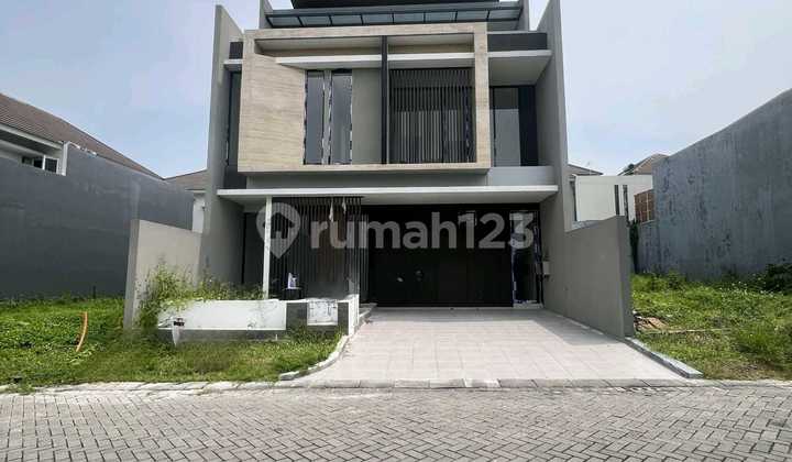Rumah Baru 2 Lantai Mewah Citraland Surabaya Barat Siap Huni