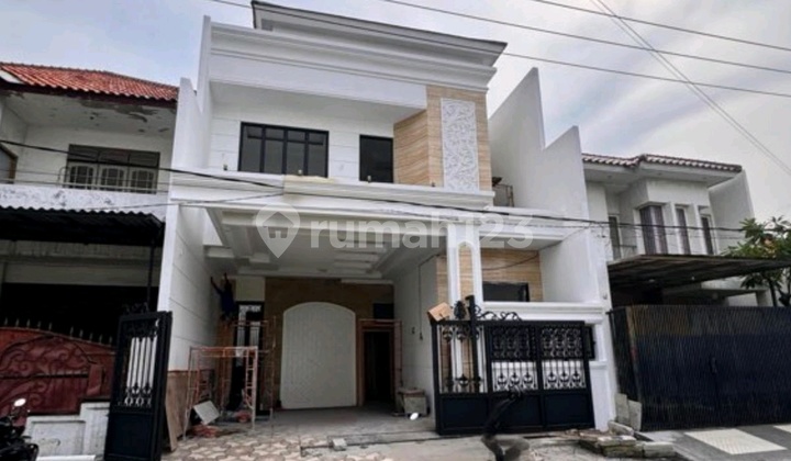 Rumah Baru 4 Kamar Babatan Pantai Surabaya Timur Bebas Banjir