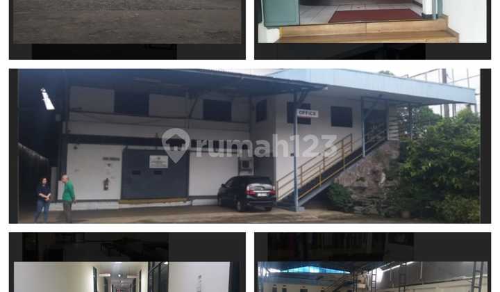 Land Plot with Bonus Factory Building on Jl. Raya Tarumanegara Cireundeu