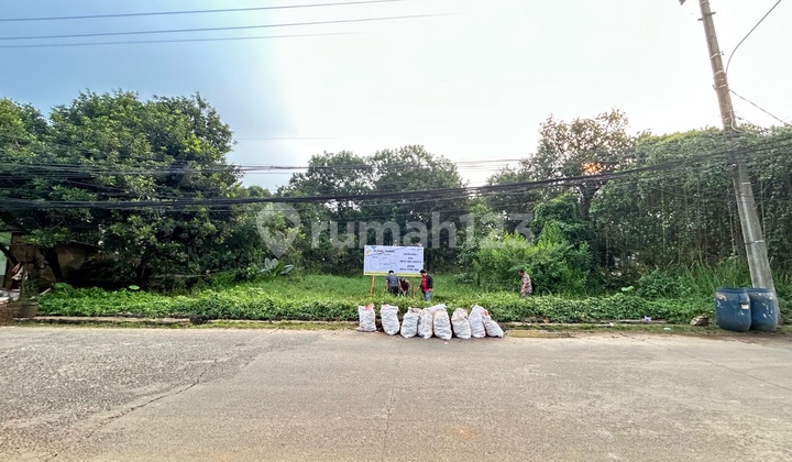 Tanah di Bawah NJOP Rata Kotak Hook di Pinggir Jalan Raya Curug Bojongsari Depok Tanah di Bawah NJOP Rata Kotak Hook di Pinggir Jalan Raya Curug Bojongsari Depok