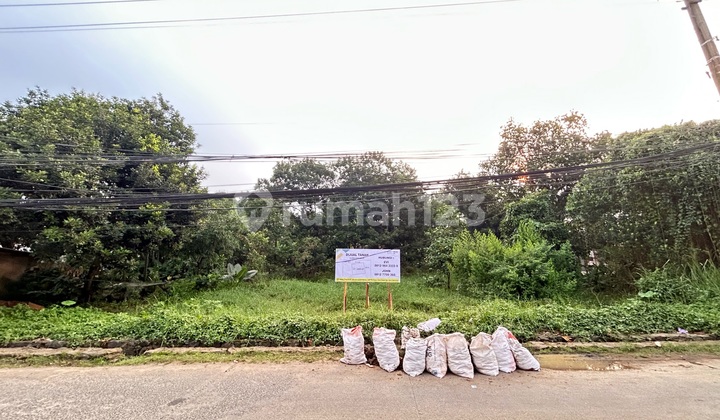 Tanah di Bawah NJOP Rata Kotak Hook di Pinggir Jalan Raya Curug Bojongsari Depok Tanah di Bawah NJOP Rata Kotak Hook di Pinggir Jalan Raya Curug Bojongsari Depok