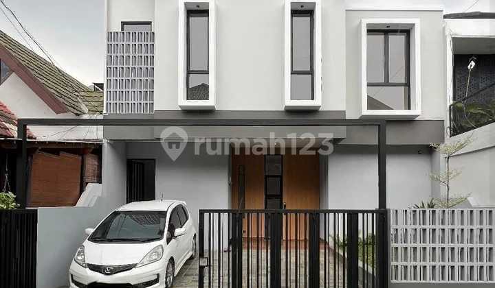 Rumah Baru Scandinavian Modern Desain Clean & Estetik di Camar Bintaro Sektor 3