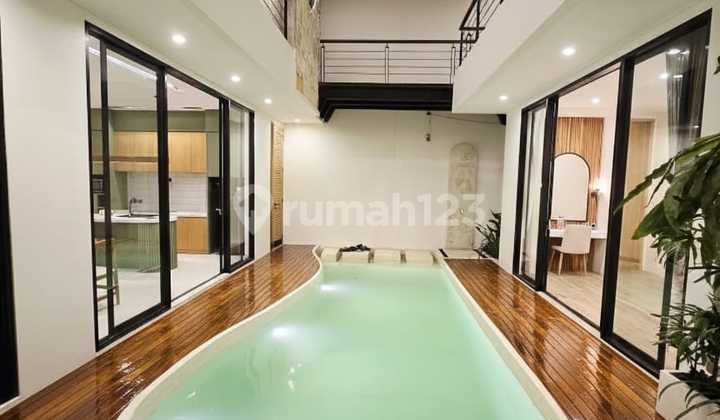 Brand New Luxury 2 Lantai Villa 3Br SHM di Goa Gong - Fully Furnished, Private Pool, Akses 5M, Siap Huni!