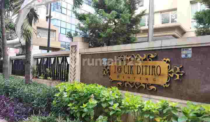 Dijual Apartemen 2Br 1@Cik Ditiro Menteng, Jakarta Pusat