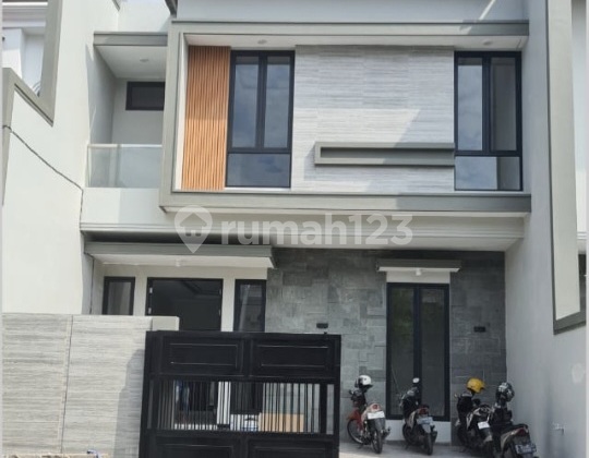 A083. Dijual Rumah Baru Modern Minimalis Taman Intan Nginden 2