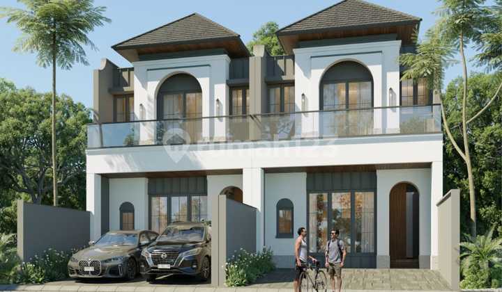A107. Dijual Rumah Baru Spanyol Style di Manyar Tirtoyoso - Manyar Tompotika 1