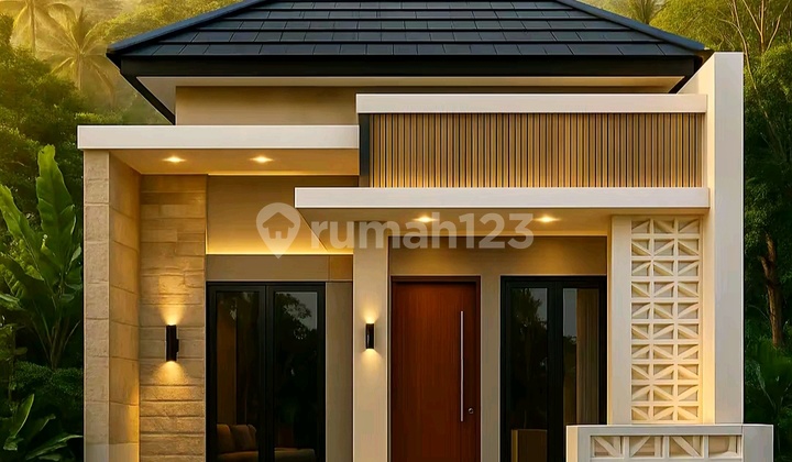 A128. Dijual Rumah Baru Modern Minimalis Wonorejo Selatan Surabaya Timur