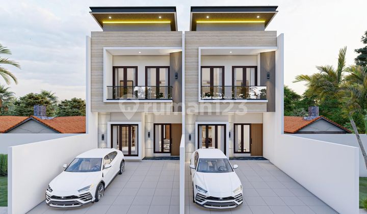A031. Dijual Rumah Baru Gress Modern Minimalis Selangkah Dari Merr ‼ 1
