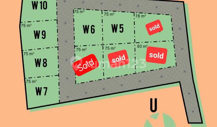 Ready-to-Build House Area Bantul - Complete SHM & PBG 2