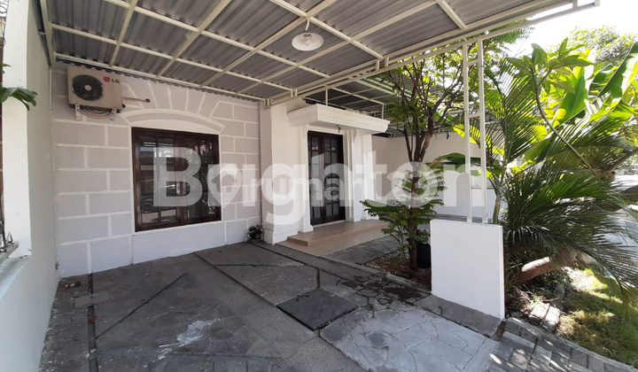 Rumah 1,5 lantai di lingkungan nyaman + one gate system strategis dekat kota & exit  toll SidoarjoCITRA GARDEN